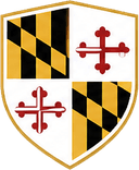 Maryland state seal used as a decorative brand mark
