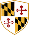 Maryland state seal used as a decorative brand mark